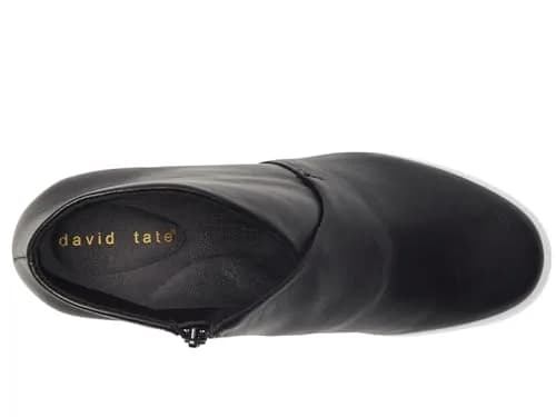 David Tate Prestige Boot Black Nappa Leather 10.5 | Stylish & Comfortable Ankle Boot with Leather Side Zipper thumbnail 2
