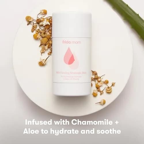 Frida Mom Milk Flowing Massage Stick 59ml (2 Fl Oz) | Aloe & Chamomile Infused for Breastfeeding Moms thumbnail 4