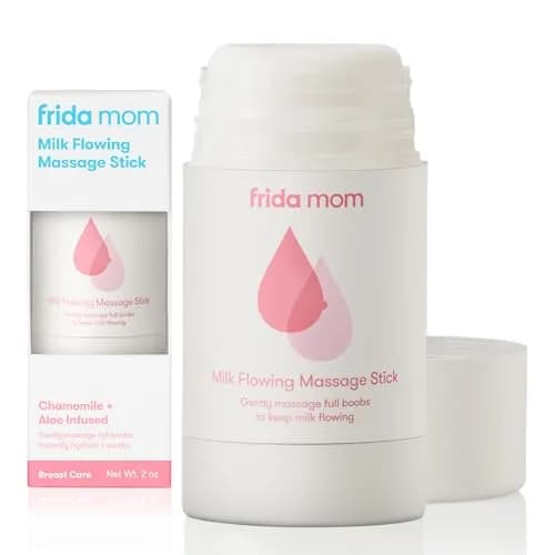 Frida Mom Milk Flowing Massage Stick 59ml (2 Fl Oz) | Aloe & Chamomile Infused for Breastfeeding Moms thumbnail 1