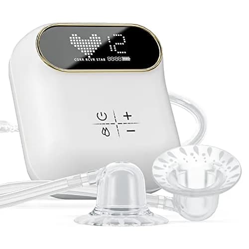 Rolevin Electric Nipple Corrector 12 Gears Rechargeable | Helps Breastfeeding Flat Inverted Nipples thumbnail 1