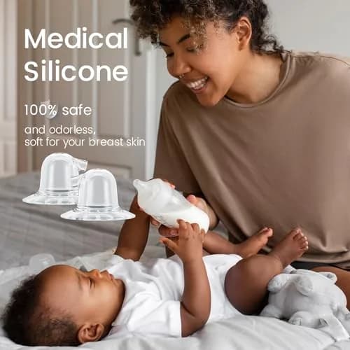 Rolevin Electric Nipple Corrector 12 Gears Rechargeable | Helps Breastfeeding Flat Inverted Nipples thumbnail 5