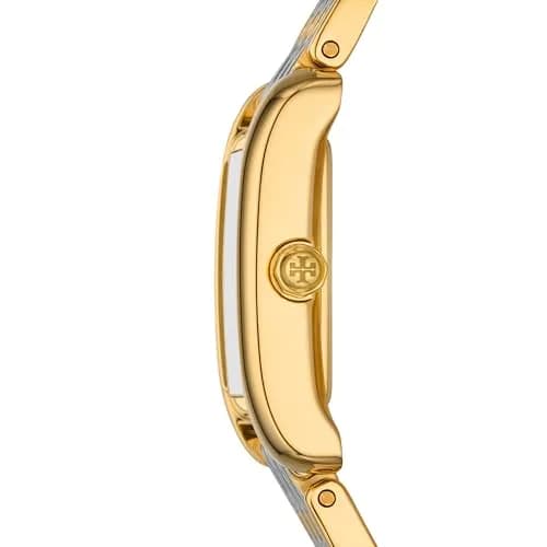 Tory Burch Women's Eleanor Small Two-Tone Stainless Steel Bracelet Watch | Elegant, Water-Resistant 30m thumbnail 2