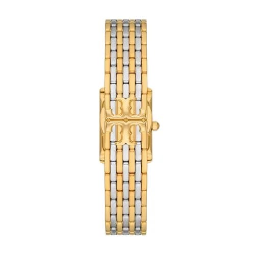 Tory Burch Women's Eleanor Small Two-Tone Stainless Steel Bracelet Watch | Elegant, Water-Resistant 30m thumbnail 3
