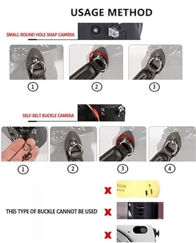 Eorefo Camera Strap Vintage 100cm | Durable Rope Neck & Shoulder Belt for DSLR & Mirrorless Cameras thumbnail 5