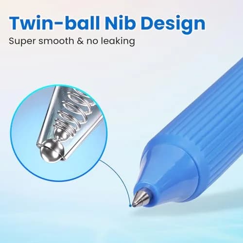 WRITECH Gel Pens Fine Point 0.5mm Multicolor Ink Retractable 8ct | Smooth Writing No Smear thumbnail 4