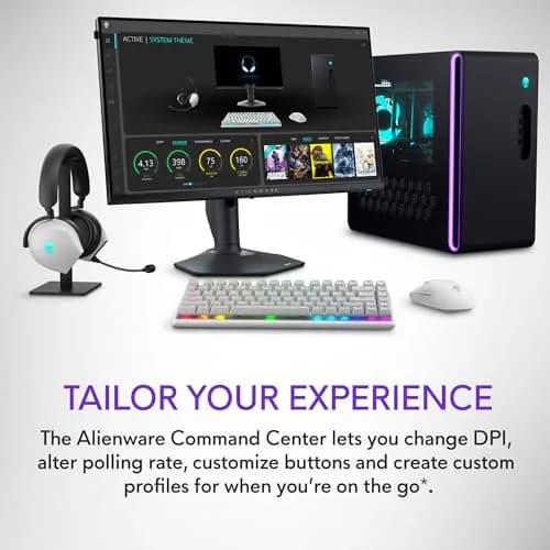 Alienware Pro Wireless Gaming Mouse LL Pro WL 26,000 DPI | 6 Buttons for Gaming & Precision thumbnail 7