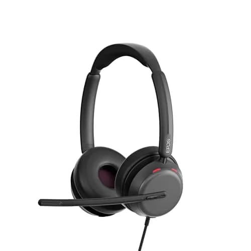 EPOS Impact 860 ANC Wired USB-C Headset with Noise Cancellation | 160g Lightweight, Comfortable Fit for Office Work thumbnail 1