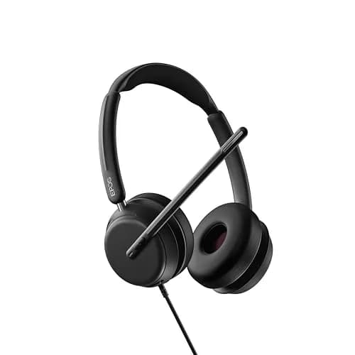 EPOS IMPACT 860 Dual-Sided Wired USB C and USB A Headset | Super Wideband Audio, Noise-Canceling Mic, Business Calls thumbnail 4