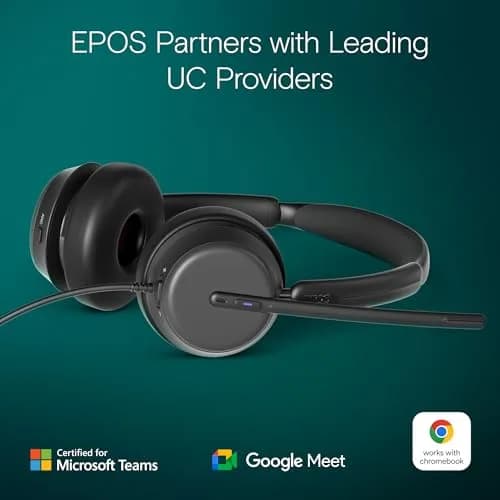 EPOS IMPACT 860T ANC Wired Headset with Noise Cancellation & USB-C | 192g (6.77 oz) thumbnail 4