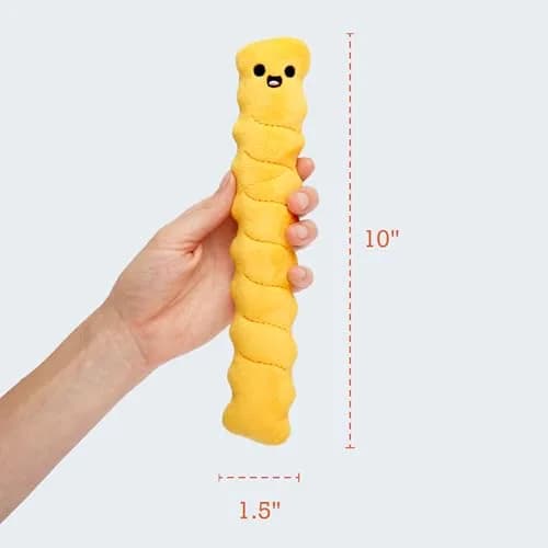 WHAT DO YOU MEME? Emotional Support Crinkle Fries Plush Toy 25cm (10 inches) | Fun & Stress-Relief Toy thumbnail 5