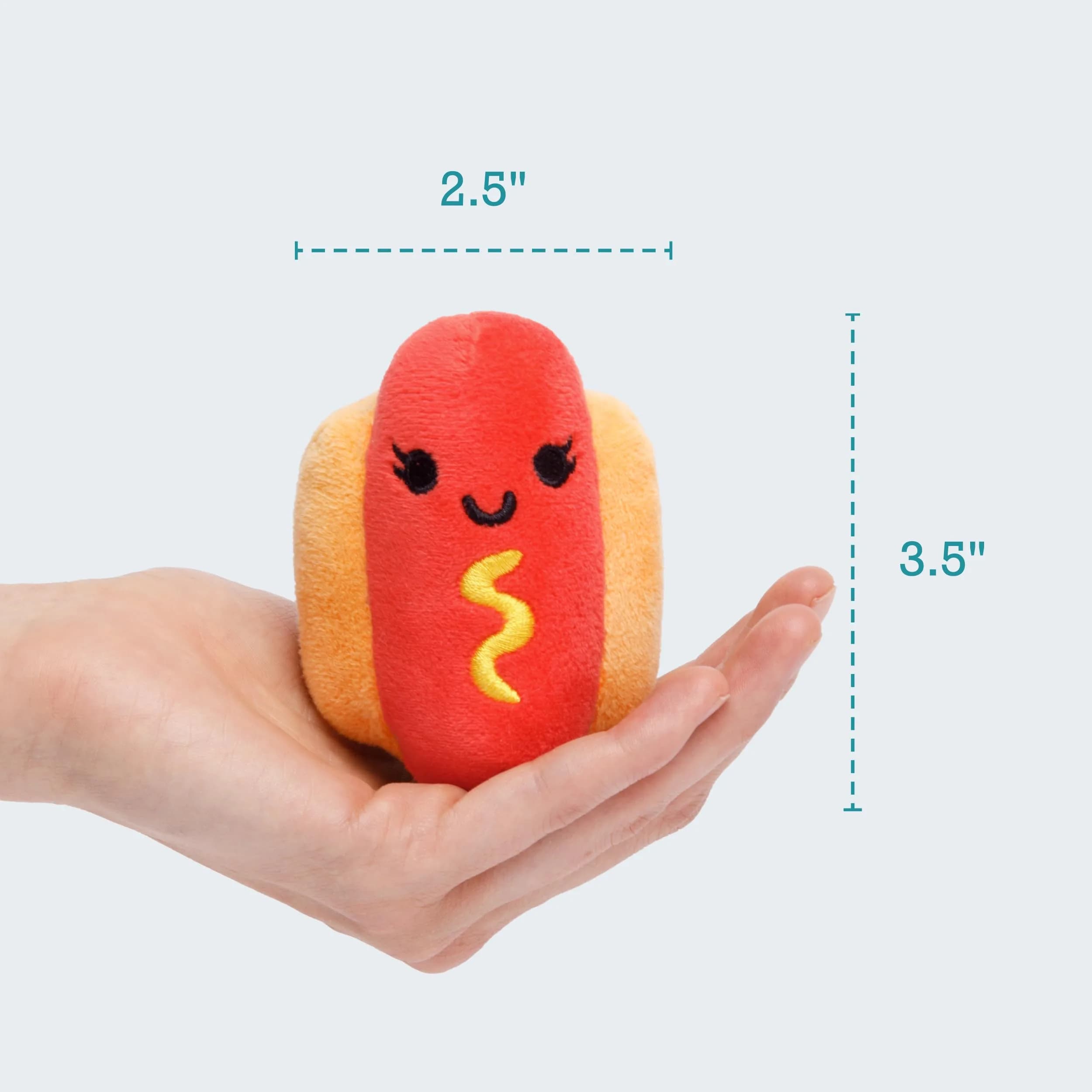 WHAT DO YOU MEME? Emotional Support Hot Dogs Plush Figures (18 cm) | Cute Gifts for Teens & Kids - view 4