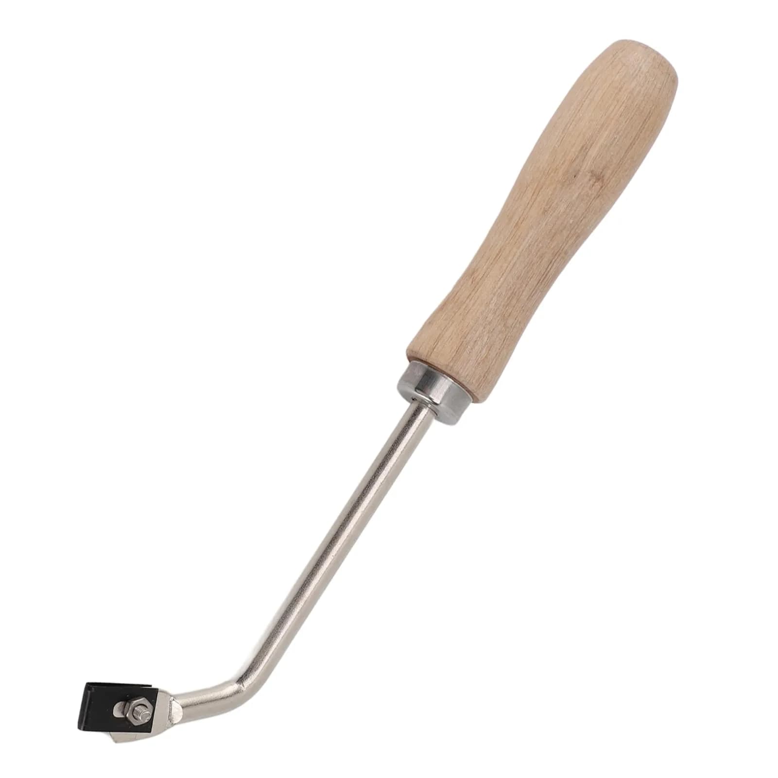 BTSEURY PVC Plastic Floor Slotting Knife Groover Beech Wood Handle with 3 Blades | For PVC Floor Grooving