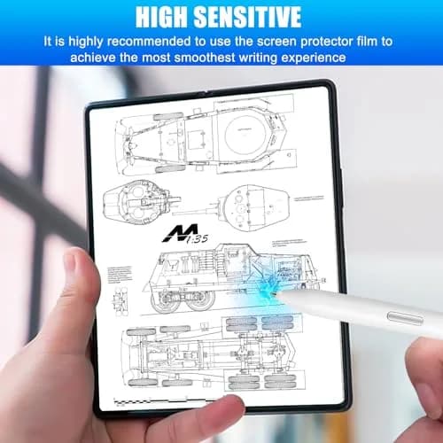 REEYEAR Titanium Alloy Replacement Nibs for Samsung S Pen Creator Edition (2 Pcs, Space Gray) | Unbreakable, Smooth Ballpoint Note Taking thumbnail 6
