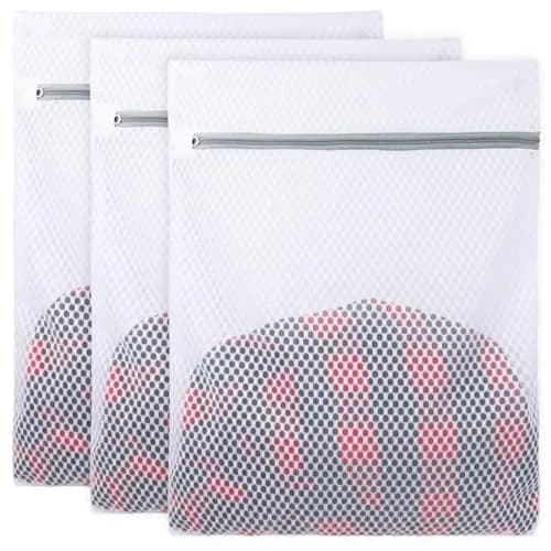 Vivifying 3-Pack Medium Mesh Laundry Bags 32 x 42 cm (12.6 x 16.5 Inches) | Protects Delicates & Travel Gear thumbnail 8