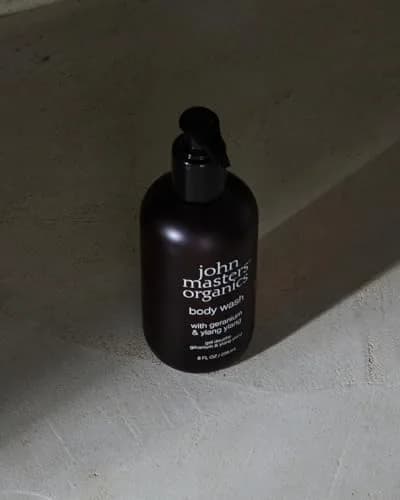 john masters organics Body Wash with Geranium & Ylang Ylang | Gentle Organic Skin Cleanser for All | 8 Fl Oz thumbnail 5