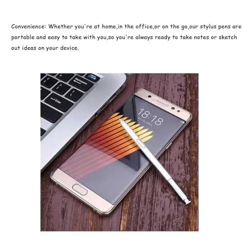 LiXiongBao Replacement S Pen for Samsung Galaxy Note 8 Stylus Pen (Silvery) | Compatible with SM-N950U N950U1 N950F N950W N950FD thumbnail 3
