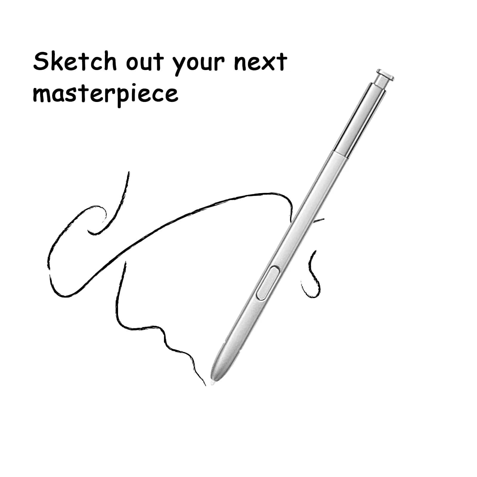 LiXiongBao Replacement S Pen for Samsung Galaxy Note 8 Stylus Pen (Silvery) | Compatible with SM-N950U N950U1 N950F N950W N950FD - view 4