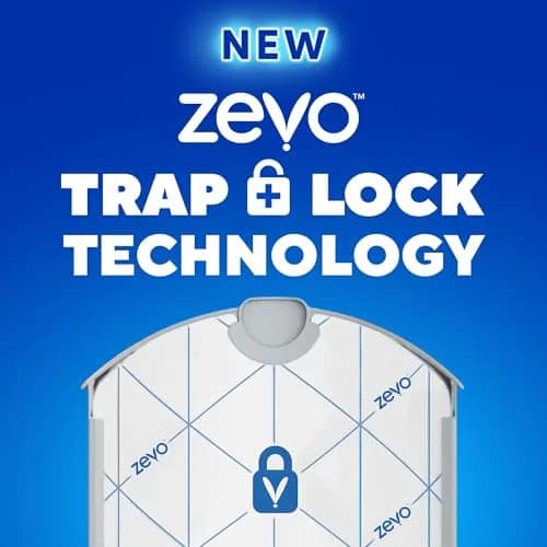 ZEVO Flying Insect Trap Refill Cartridges for Fruit Flies & Gnats, 12 Count | Odorless & Mess-Free Adhesive Backing thumbnail 3