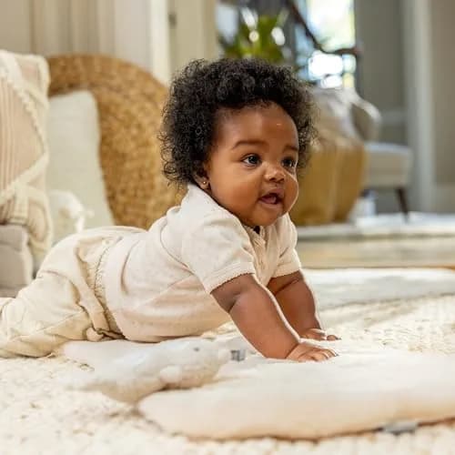 Ingenuity Every Season Swing ’n Go Deluxe 5-Speed Portable Infant Swing | Mesh & Lambswool, 0-9 Months, 20 lbs thumbnail 6