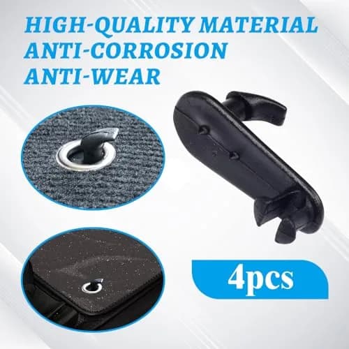Kutyun Car Floor Mat Clips 4PCS | Secure Fixing for Toyota & Lexus Vehicles thumbnail 7
