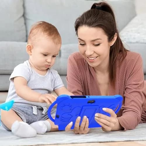 HOTTABLET Kids Tablet 7 inch Android 12.0, 4GB RAM, 32GB ROM, 1TB Expand, Parental Control, WiFi, Bluetooth, Dual Camera, Silicone Case thumbnail 7