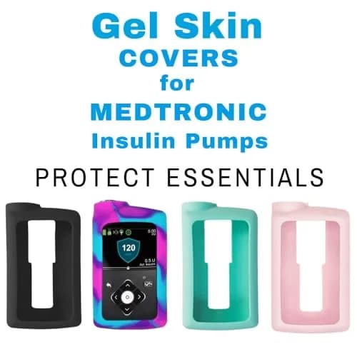 Sugar Medical Silicone Protective Cover for Medtronic MiniMed 630G/640G/670G/770G Insulin Pumps | Black, 1-Pack thumbnail 4