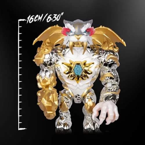 MRBEAST LAB Apex Beast Tiger Collector Figure 15.8cm (6.25-Inch) | ASTM-Tested Toy Figure for Kids 3-12 thumbnail 5