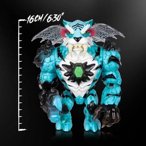 MRBEAST LAB Apex Beast Tiger Collector Figure 15.8cm (6.25-Inch) | ASTM-Tested Toy Figure for Kids 3-12 thumbnail 2
