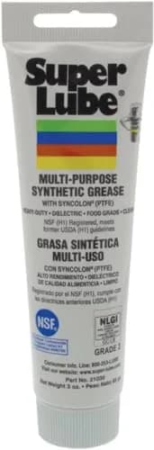Super Lube Synthetic Multi-Purpose Grease 3 Oz (6 Oz Total) | Industrial Lubricant for Extreme Temperatures thumbnail 2