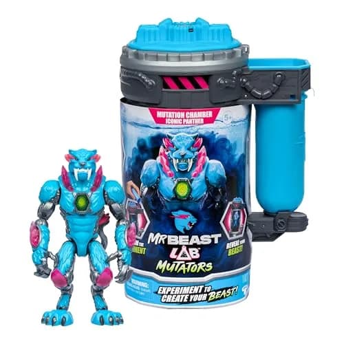 MRBEAST LAB Mutators Iconic Panther Action Figure 13cm (5.5 inches) | ASTM-Tested Toy for Kids 3+ thumbnail 1