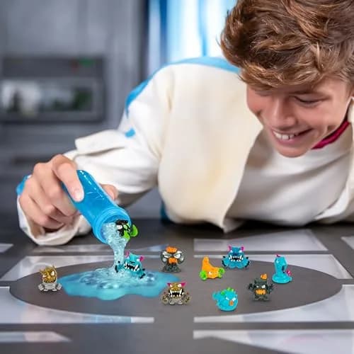 MrBeast Lab Swarms Mega Lab 12 Pack Tuff Top | Educational Toy Figure with 100+ Collectibles thumbnail 5