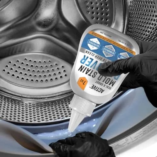 ACTIVE Mold Stain Remover Gel Cleaner 222ml (7 Fl Oz) | Cleans Washing Machine Seals, Grout, Caulk thumbnail 6