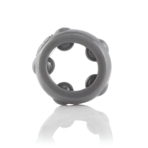 Screaming O Cock Ring for Couples, Stretchy Ranglers Cannonball, Black, 1ct thumbnail 3