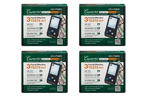 Dri Mark Counterfeit Bill Detector 4 Pack | Fast Watermark, Ink & UV Tests for Retail (70-120 chars) thumbnail 1