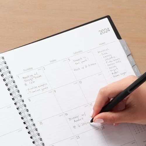 Blue Sky Enterprise Academic Year Weekly and Monthly Planner 8.5" x 11" | Professional Organization for Students & Office thumbnail 7