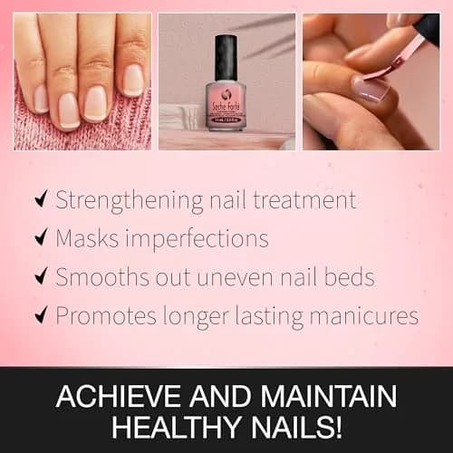 Seche Forte Strengthening Treatment Base Coat with Biotin & Bamboo 15ml (0.5 fl oz) | Professional Nail Reinforcement thumbnail 4