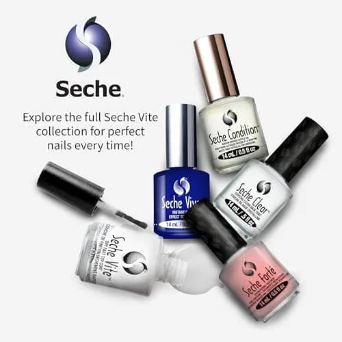 Seche Forte Strengthening Treatment Base Coat with Biotin & Bamboo 15ml (0.5 fl oz) | Professional Nail Reinforcement thumbnail 6