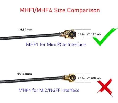 Tenmory 915MHz LoRa Antenna Indoor 3dBi Gain Omni SMA Male + U.FL MHF1 Cable | Ideal for IoT & LoRa Devices thumbnail 4
