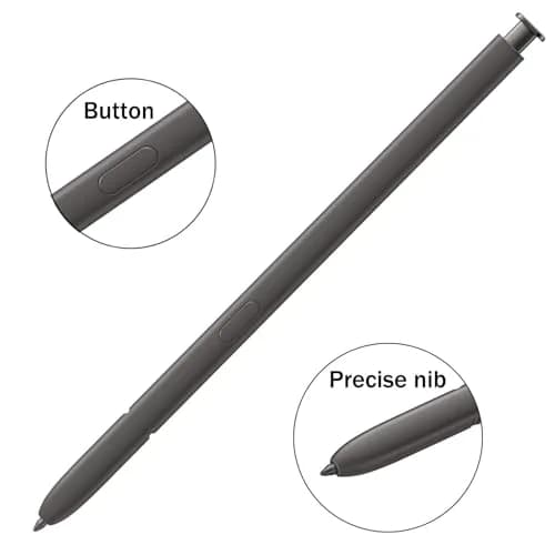LiXiongBao S24 Ultra S Pen Replacement for Samsung Galaxy S24 Ultra, Dark Gray | 4096 Pressure Levels, Precise Control thumbnail 4