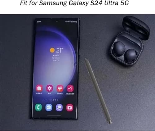 Peixiong S24 Ultra S Pen Replacement for Samsung Galaxy S24 Ultra 5G, 4096 Pressure Levels, Dark Gray | Plastic Body, No Bluetooth thumbnail 5