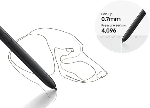 Peixiong S24 Ultra S Pen Replacement for Samsung Galaxy S24 Ultra 5G, 4096 Pressure Levels, Dark Gray | Plastic Body, No Bluetooth thumbnail 6