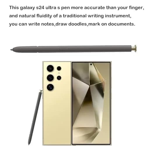 Alovexiong S24 Ultra S Pen for Samsung Galaxy S24 Ultra Stylus Pen Replacement, Gold | Compatible with Samsung Galaxy S24 Ultra thumbnail 6