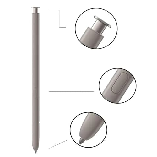 Dakexiong S24 Ultra S Pen for Samsung Galaxy S24 Ultra Stylus Pen Replacement (Light Gray) | Precise Touch and Control thumbnail 2