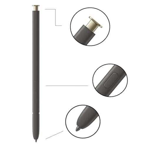 Dakexiong S24 Ultra S Pen for Samsung Galaxy S24 Ultra Stylus Pen Replacement (Yellow Gold) | Precise Touch and Control thumbnail 2