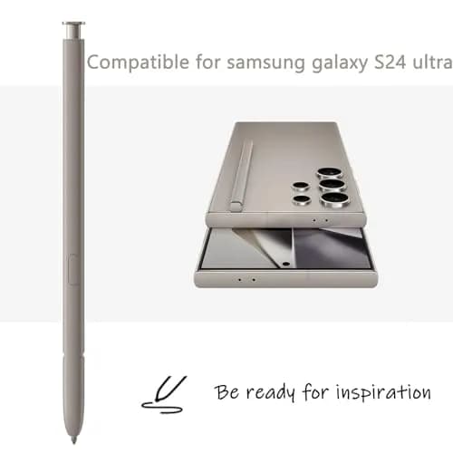LiXiongBao S24 Ultra S Pen Replacement for Samsung Galaxy S24 Ultra Stylus, Light Gray (1 Pen) thumbnail 3
