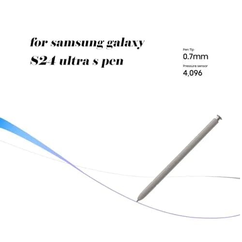 CaoXiong S24 Ultra S Pen Replacement Light Gray | Ultra-Responsive, Durable for Galaxy S24 Ultra thumbnail 2