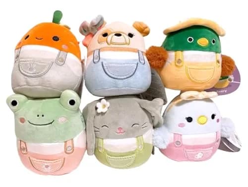 Squishmallows 2024 Easter Squad Assorted A Set of 6 Plush Dolls | Mini 5" Assorted Characters thumbnail 1