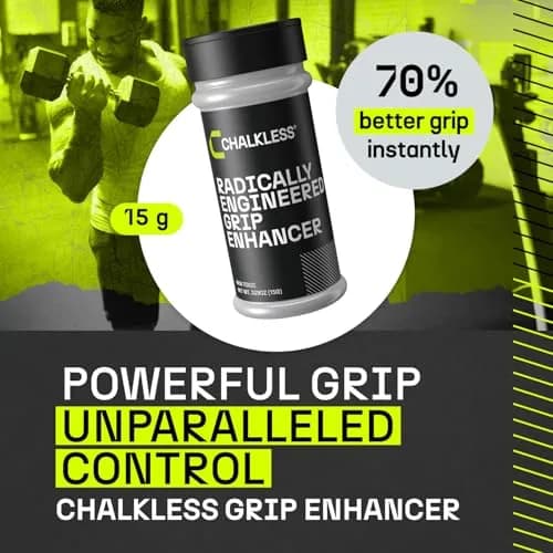 Chalkless Grip Enhancer 15g (0.53 oz) | Premium Liquid Chalk Alternative for Weightlifting, Yoga, Gaming thumbnail 2