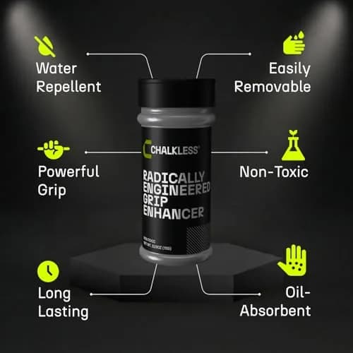 Chalkless Grip Enhancer 15g (0.53 oz) | Premium Liquid Chalk Alternative for Weightlifting, Yoga, Gaming thumbnail 3