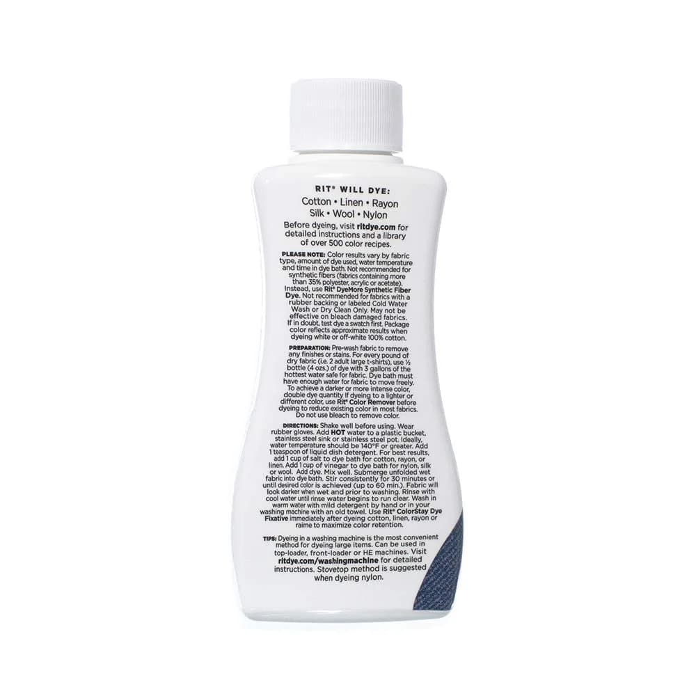 Craft County Royal Blue Liquid Fabric Dye for Clothing & Crafts, 8 oz (236 ml) | USA Imported for Vibrant Colors - view 2